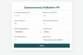 Kalkulator fotowoltaiki